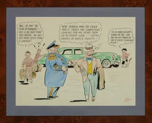 C 1955 "Ambrose Park" Illustration
