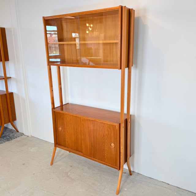 Wood Vintage Monti 300 Bookcase by František Jirák for Tatra, 1960s For Sale - Image 7 of 12
