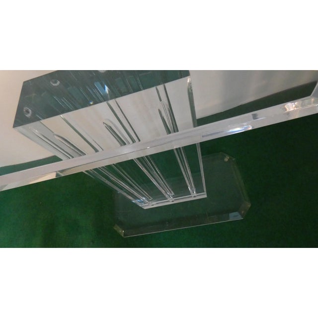 Sculptural Base for Acrylic Glass Table, Italy, 2000 For Sale - Image 6 of 12