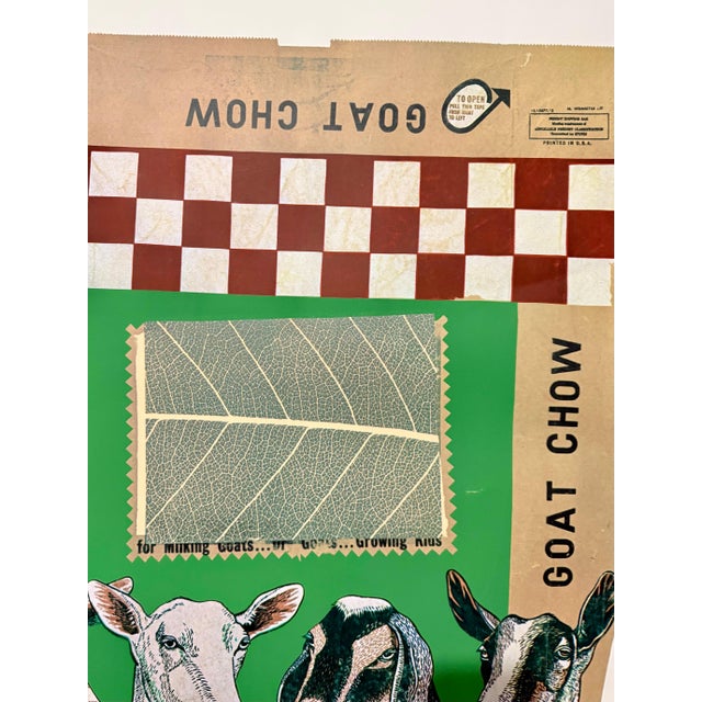 1970s Robert Rauschenberg, Large Pop Art Screenprint Collage Photo Lithograph Goat Chow Robert Rauschenberg For Sale - Image 12 of 17