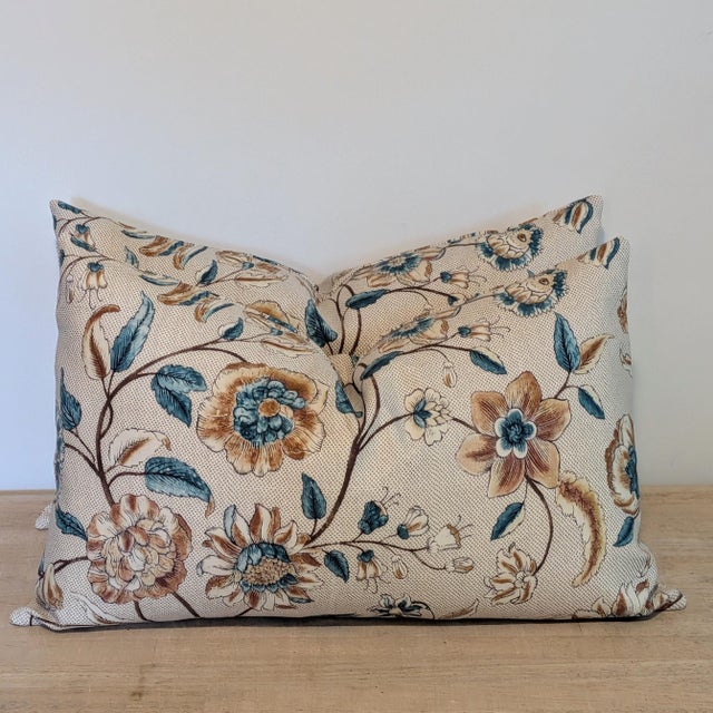 Not Yet Made - Made To Order Rosa Bernal Santander Lumbar Pillows - Pair For Sale - Image 5 of 6