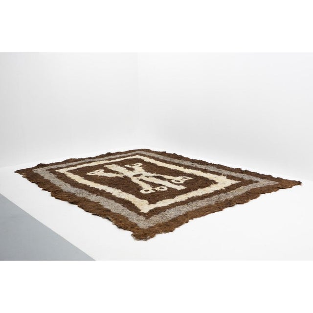 Woolen Namad Felt, Afghanistan, 19th Century For Sale - Image 4 of 17