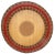 Tribal Boho Chic Tribal Woven Platter / Tray For Sale - Image 3 of 5