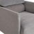 Gray Avalanche Armchair in Grey Fabric from Cor For Sale - Image 8 of 14