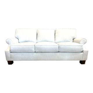Vintage A. Rudin Sofa in Light Mist For Sale