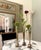 Vintage Italian Carnevale Brass Botanical Bulb Bud Vases - Set of 3 For Sale - Image 13 of 17