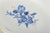 Oval Serving Dishes in Porcelain with Blue Floral Motifs from Meissen, Set of 2 For Sale - Image 3 of 5