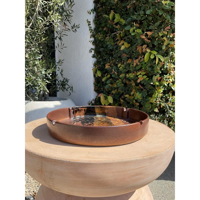 Vintage Mid Century Pottery Craft Ceramic Catch-All For Sale In Los Angeles - Image 6 of 12