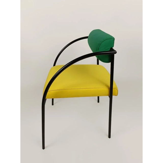 Postmodern Vienna Chairs by Rodney Kinsman for Bieffeplast, 1980s, Set of 4 For Sale - Image 12 of 18