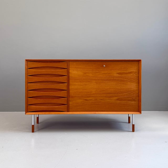 Sideboards in Teak by Arne Vodder for Sibast, Denmark, 1960s, Set of 2 For Sale - Image 18 of 18