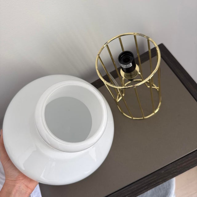 Fabbian Contemporary Guillaume Delvigne for Fabbian Aerostat Table Lamps (2) For Sale - Image 4 of 6