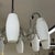 Modernist 9-Light Scenographic Chandelier in Glass and Steel, 1970s For Sale - Image 6 of 10