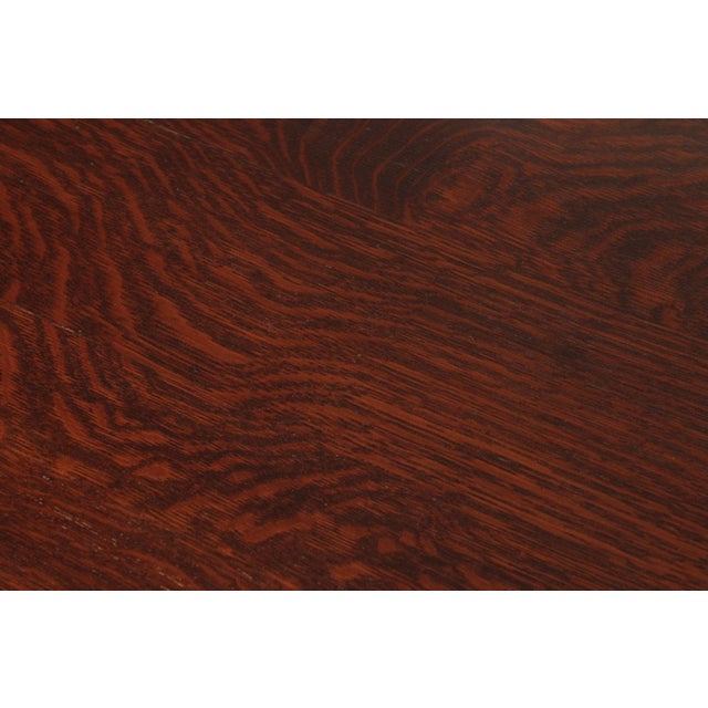 Stickley Brothers Antique Mission Oak Game Table For Sale - Image 16 of 18