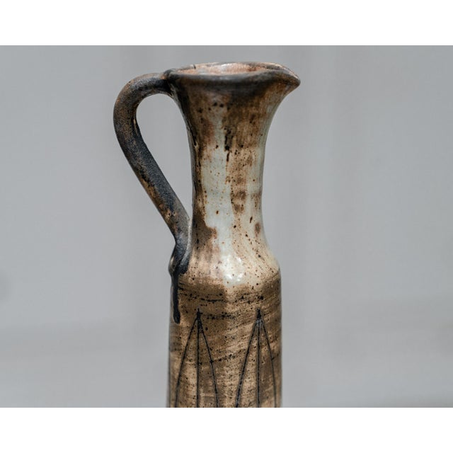 1950s Ceramic Soliflore Vase by Jacques Pouchain for Atelier Dieulefit, 1950s For Sale - Image 5 of 8