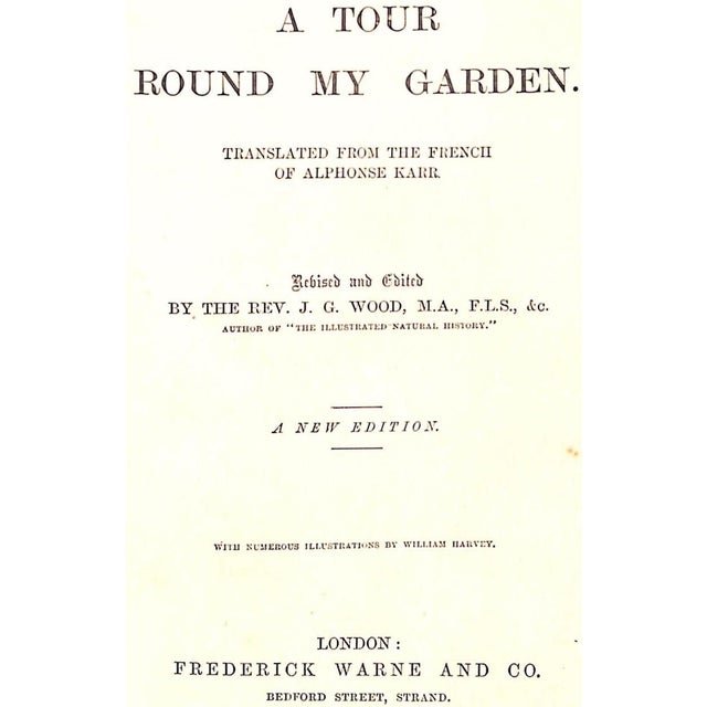 WOOD, Rev. J.G. [332] pp. Frederick Warne And Co. 7 3/4" x 6" Custom morocco leather bound by Bickers & Son London