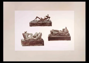 Henry Moore, Figures, Lithograph, 1976