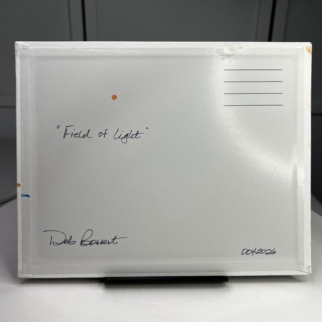 Paint "Field of Light" Contemporary Original Impressionist Style Landscape Painting by Deb Bossert For Sale - Image 7 of 7