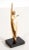 1980s Modernist Dancer Sculpture in 24k Gold by Baruch Shoham For Sale - Image 5 of 8