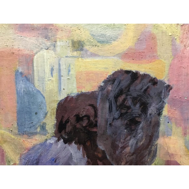 *** ABOUT THIS PAINTING *** * TITLE: "Artist's world" * ARTISTS: Kachanov Konstantin Silovich * SIZE: 42x62...