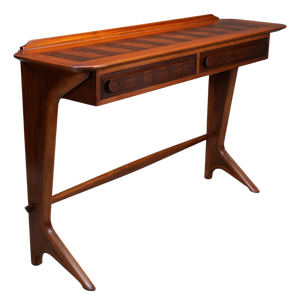 Console in Walnut and Cherrywood attributed to Ico & Luisa Parisi, Italy, 1950s