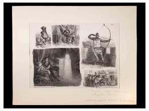 Denis Auguste Marie Raffet, The Military Portrait, Original Lithographs, 1829