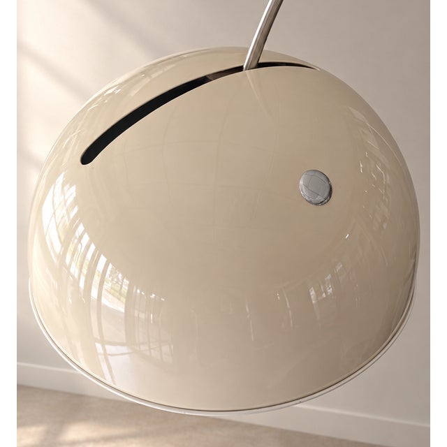1960s Metal Arc Lamp, Italy, 1960s For Sale - Image 5 of 12