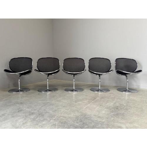 O-Line Dining Chairs by Herbert Ohl for Wilkhahn, 1980s, Set of 5 For Sale - Image 4 of 15