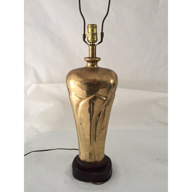 Antique Frederick Cooper Art Deco Brass Table Lamp Chairish