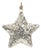 Mosaic Metal Star Ornament (Set of 4) For Sale