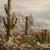 Early 21st Century Original Oil Painting Landscape Luscious Sonoran Desert, Signed by Artist, Framed For Sale - Image 5 of 10
