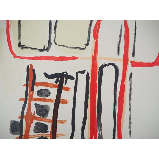 Pierre Tal-Coat, Composition abstraite, Lithograph For Sale - Image 4 of 6