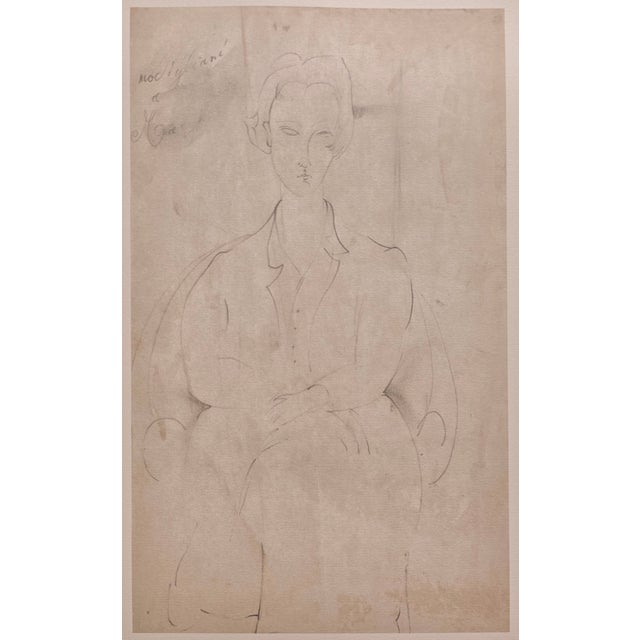 A. Modigliani, Margherita, Lithograph For Sale