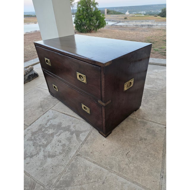 Early 20th Century English Campaign Chest For Sale - Image 17 of 17