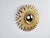 Gold Vintage Golden Sunburst Mirror, 1960s For Sale - Image 8 of 9