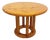 Vintage Scandinavian Round Dining Table by Rainer Daumiller, 1960s For Sale