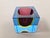 Glass Murano Sommerso Glass Cube by Flavio Poli, 1960s For Sale - Image 7 of 12