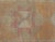 Cream Tribal Medallion Vintage Turkish Oushak Runner in Orange, Blue and Cream For Sale - Image 8 of 11