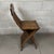 Antique Italian Folding Chairs in Carved Wood, 20th Century, Set of 2 For Sale - Image 5 of 11