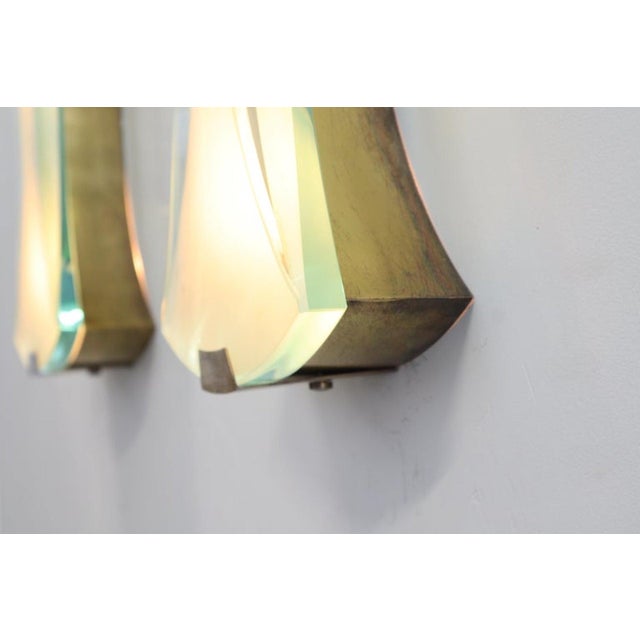 Wall Lights Model 2225 by Max Ingrand for Fontana Arte, 1950, Set of 2 For Sale - Image 16 of 18