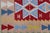 1960s Southwestern Style Hand Knotted Geometric Design Oushak Kilim Runner Rug For Sale In Sacramento - Image 6 of 11
