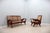 Mid-Century Modern Three-Seater Bench and Armchair in Teak, 1950s, Set of 2 For Sale - Image 18 of 18
