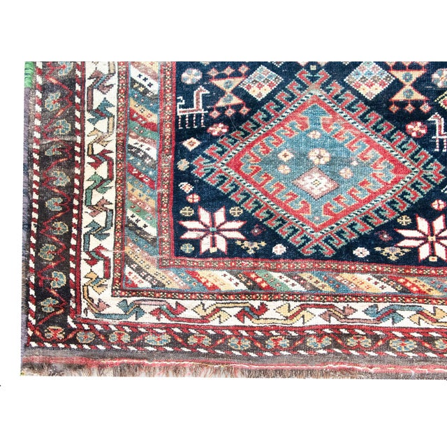 Early 20th Century Persian Qashqai Runner For Sale - Image 13 of 16