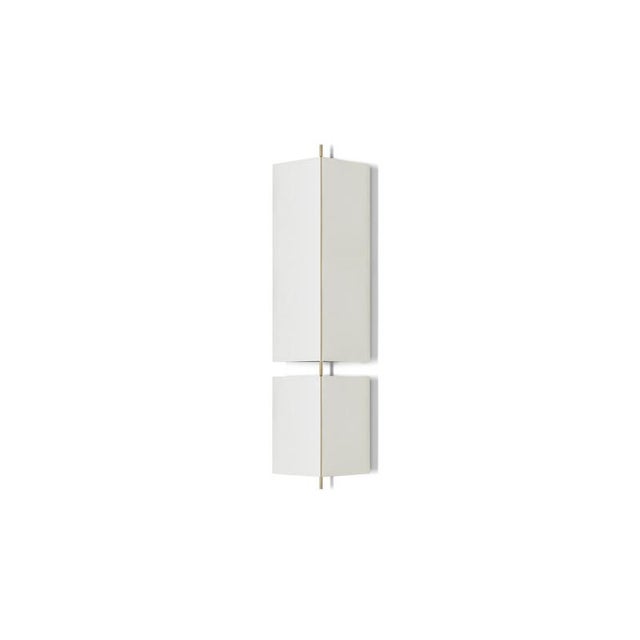 3T09 Bronze Structure and Ivory Fabric Wall Lamp by Neri & Hu for Cassina For Sale - Image 9 of 10