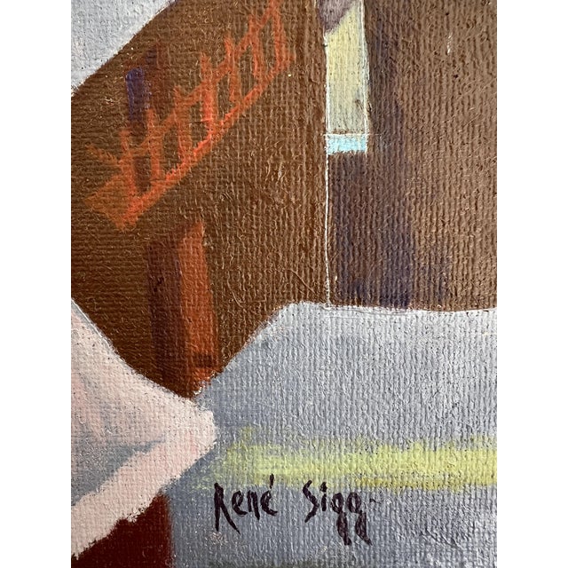 René Zigg, Flocons Nocturnes, 1997, Oil on Canvas, Framed For Sale - Image 3 of 14