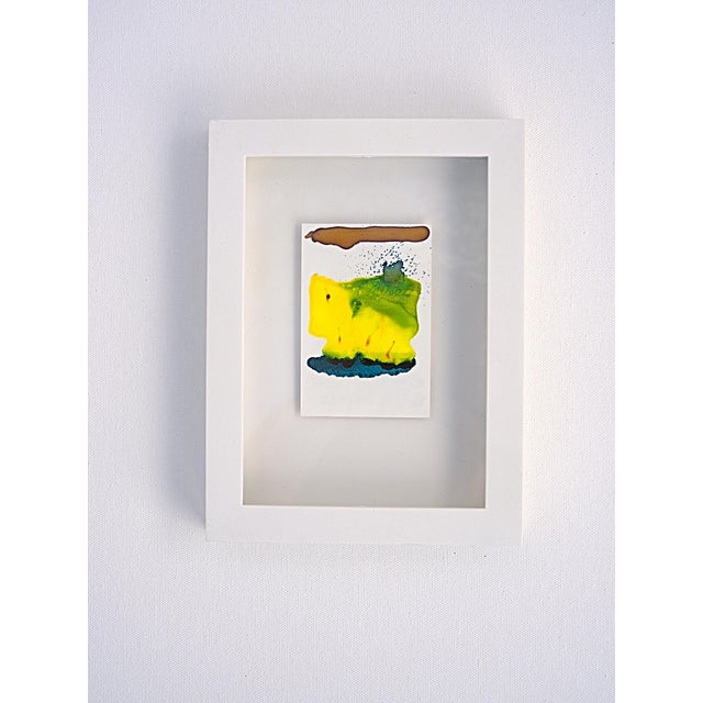 Contemporary Rothko Surprise #175 Miniature Movement and Copper Metalallic Ink For Sale - Image 3 of 5