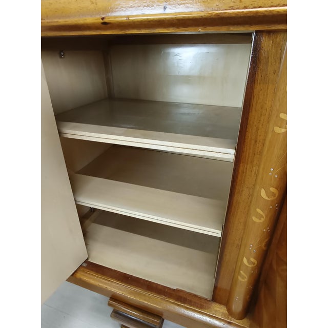 Mid-Century Marquetry Sideboard, 1940s For Sale - Image 11 of 18
