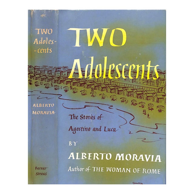 "Two Adolescents the Stories of Agostino and Luca" 1950 Moravia, Alberto For Sale