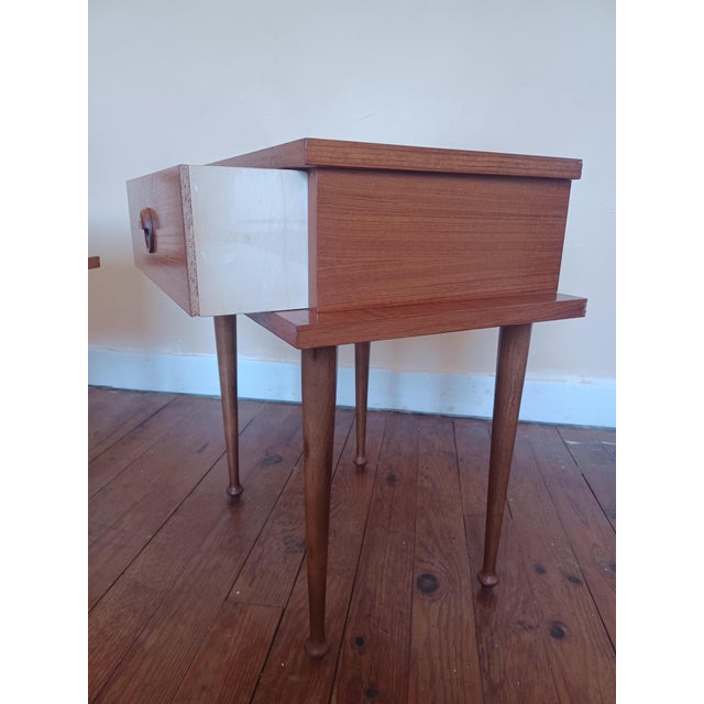 Bedside Tables, 1960s, Set of 2 For Sale - Image 9 of 11