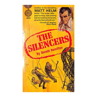"The Silencers #4" 1964 Hamilton, Donald For Sale