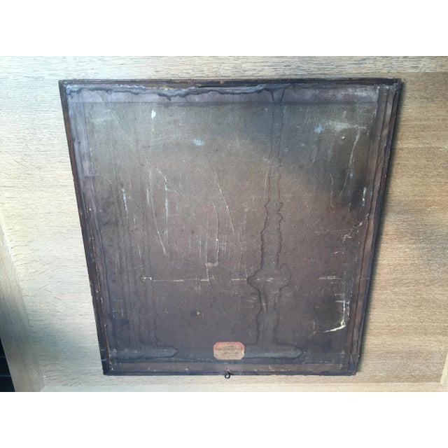 Brown 19th Century Framed Handwoven Tapestry For Sale - Image 8 of 15